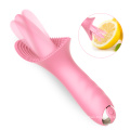 Silikon G-Punkt Vibrator Wiederaufladbare Zungenmassage 10-Gang Vibrierende Leise Klitoris Stimulator Sexspielzeug für Frauen